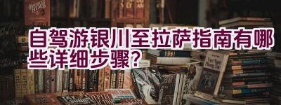 自驾游银川至拉萨指南有哪些详细步骤？