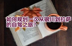 如何规划一次从银川到拉萨的自驾之旅？