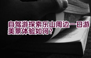 自驾游探索乐山周边一日游美景体验如何？