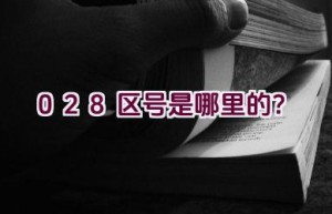 028区号是哪里的？